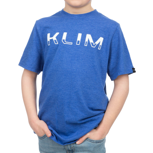 Klim Petrol Tri-blend fekete–fehér gyermekpóló, 8, nordicamoto.ro
