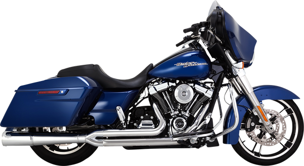 Pro Pipe 2-into-1 Exhaust System Chrome, 3, nordicamoto.ro