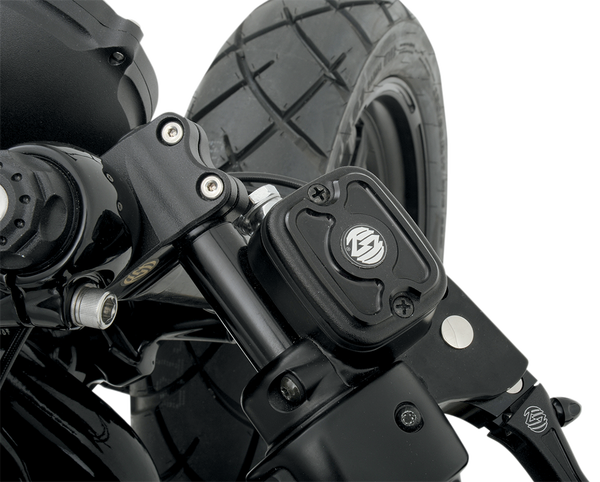 Cafe Front Brake Master Cylinder Cover Black, 2, nordicamoto.ro