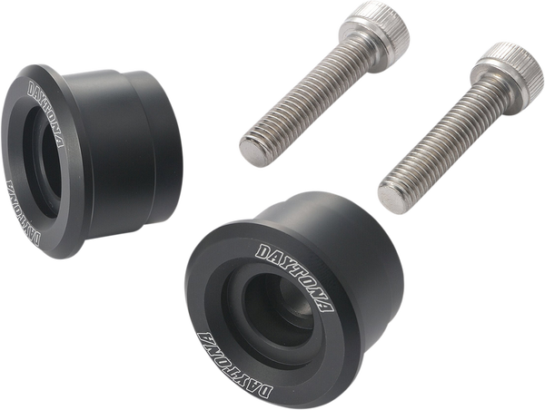 Bar End Mirror Adapter Black, 1, nordicamoto.ro