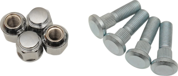 Wheel Stud/nut Kit Silver, 1, nordicamoto.ro