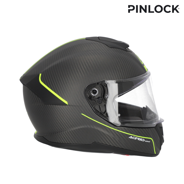 Acerbis Tarmak 22-06 teljes arcú sisak, fekete/fluoreszkáló sárga, S méret, 5, nordicamoto.ro