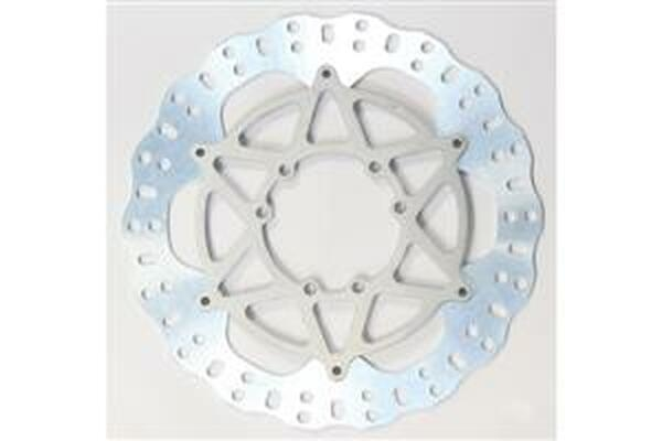 Supercross Contour Series Brake Rotors Silver, Stainless Steel, 1, nordicamoto.ro