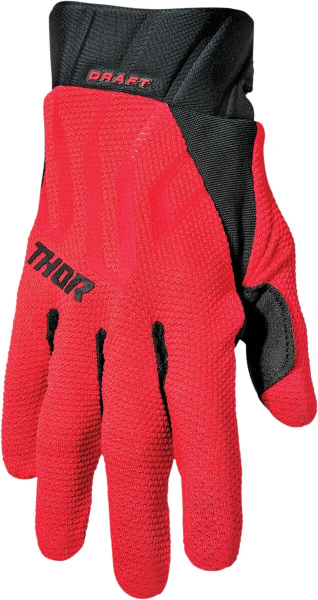 Manusi Thor Draft Black/Red 2XL, 1, nordicamoto.ro
