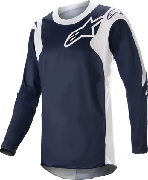Tricou Alpinestars Racer Hoen Navy/White 2XL, 1, nordicamoto.ro