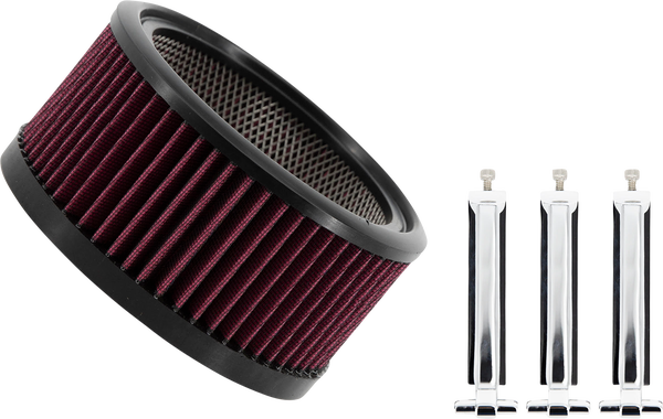 Big Power Filter Kit Black, 1, nordicamoto.ro