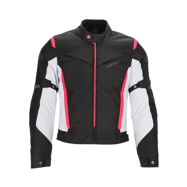 Acerbis Ce X-mat 2.0 női kabát, fekete/rózsaszín, XL, 14, nordicamoto.ro