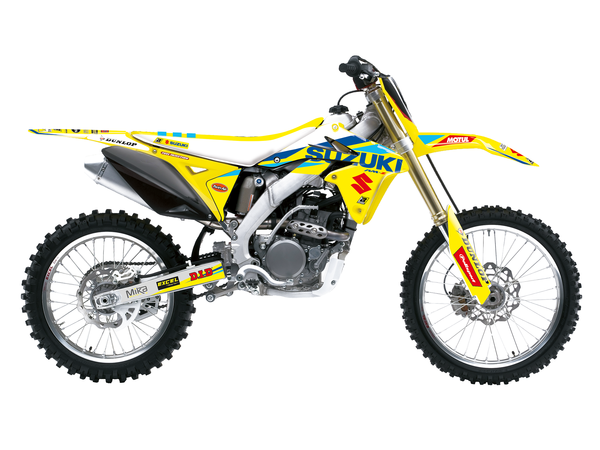 Replica Team Graphic Kits With Seat Covers Blue, Red, Yellow, 2, nordicamoto.ro