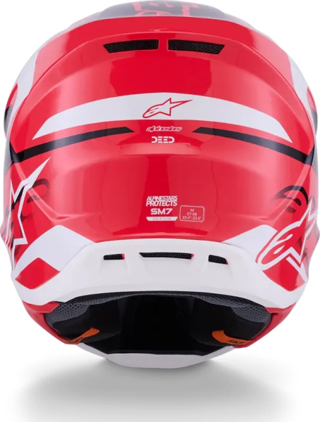 Alpinestars SM7 Deed Red S sisak, 7, nordicamoto.ro