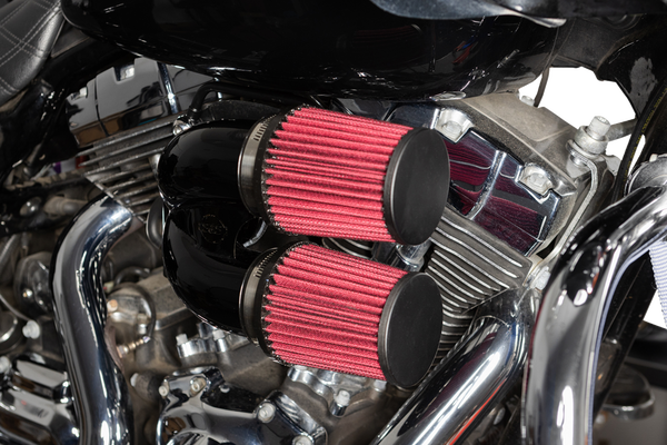 Tuned Induction Air Cleaner Black, 1, nordicamoto.ro