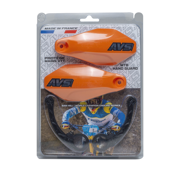 Handguards Kit Plastic Orange, 1, nordicamoto.ro