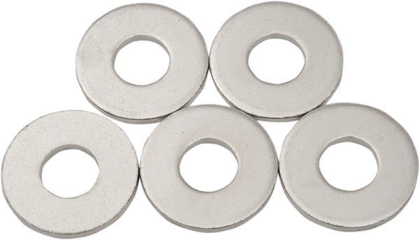 Chrome Axle Nuts And Washers Silver, 1, nordicamoto.ro