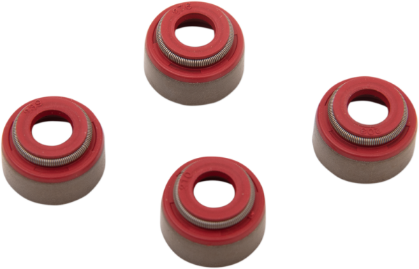 Valve Stem Seals Red, 1, nordicamoto.ro