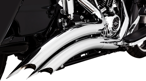 Big Radius Exhaust System Chrome, 5, nordicamoto.ro