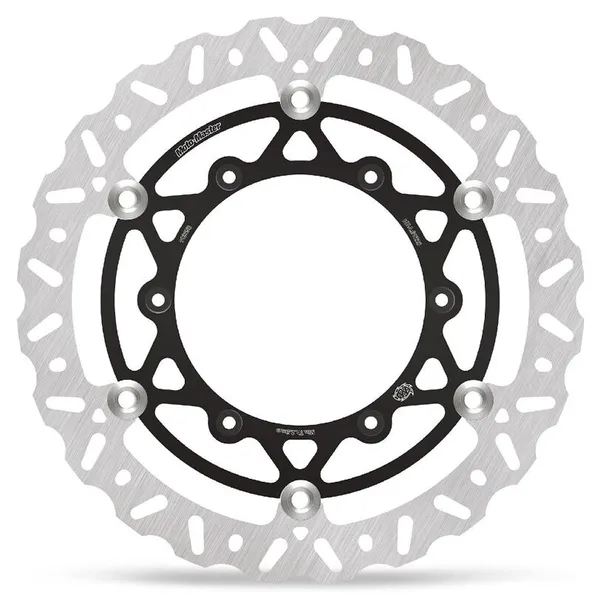 Nitro sorozat – lebegő rotor, fekete, ezüst, 1, nordicamoto.ro
