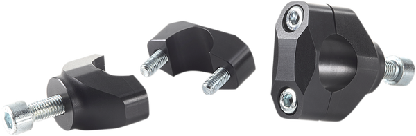 Handlebar Adapter Set Black, 1, nordicamoto.ro
