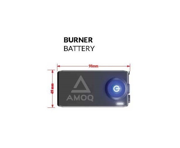 AMOQ Burner tartalék akkumulátor 5300 mAh, 1, nordicamoto.ro