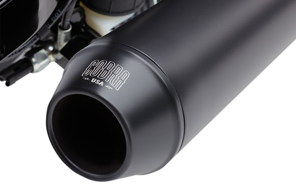 El Diablo 2:1 Exhaust System Black, 1, nordicamoto.ro