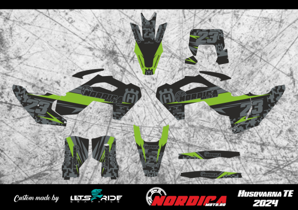 Kit stickere Husqvarna 2024 TBI Nordicamoto, 1, nordicamoto.ro