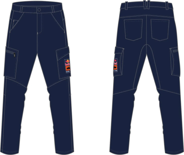KTM Replica Team Navy S nadrág, 3, nordicamoto.ro