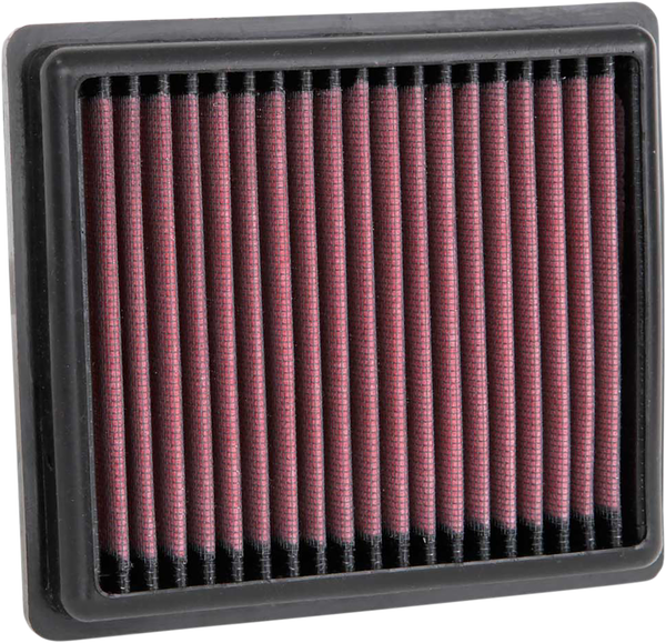 High-flow Air Filter - Indian Black, Red, 3, nordicamoto.ro
