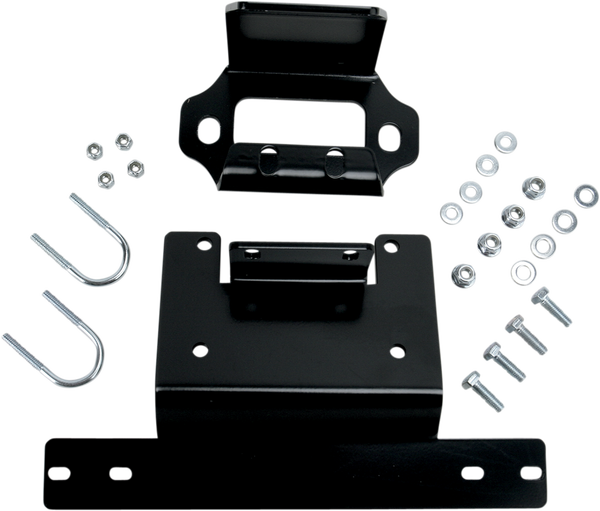 Winch Mount Kit Black, 1, nordicamoto.ro