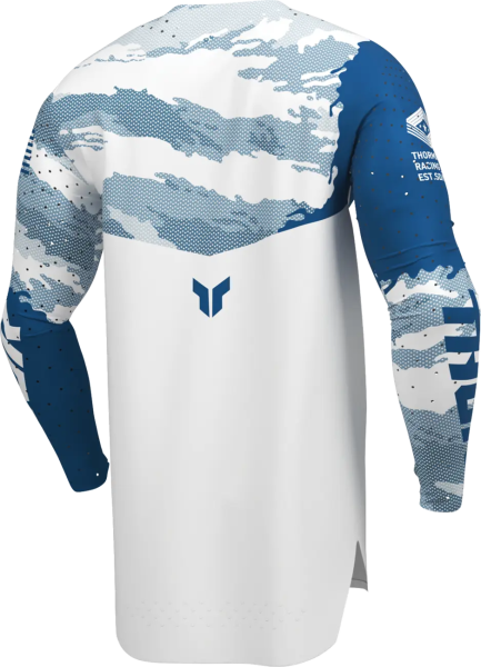 Thor Sportmode Recon LE póló, kék/fehér, M, 4, nordicamoto.ro