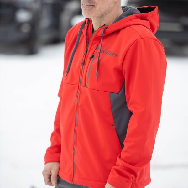 Hanorac Snowmobil Klim Transition Mid-Layer Black - Asphalt, 2, nordicamoto.ro
