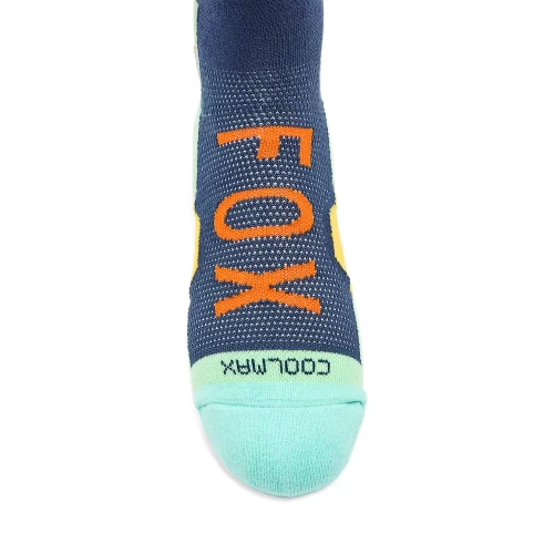 Fox 360 Tine zokni, Verde-Albastru Ardezie, M, 6, nordicamoto.ro