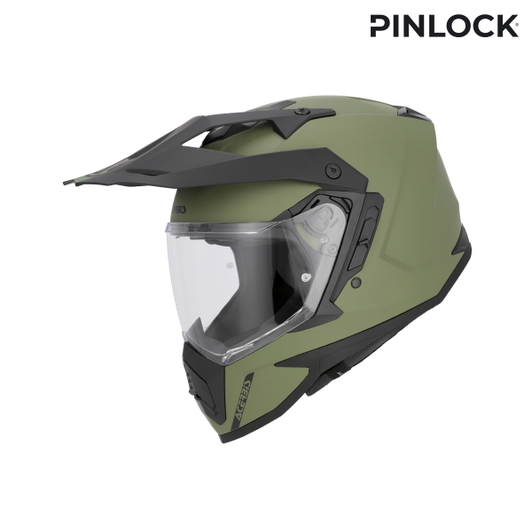 Acerbis Assault Verde Militar S teljes arcú sisak, 1, nordicamoto.ro