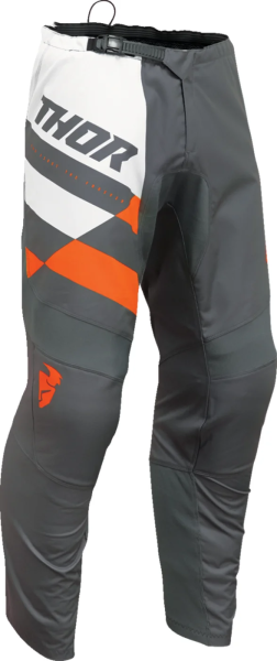 Pantaloni Thor  Sector Checker Gray/Orange 46, 1, nordicamoto.ro