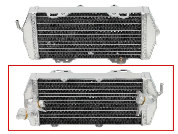 KTM SX/EXC 250 '00–05, SX/EXC 400/450/520 '00–02, SX/EXC 525 '00–05 PSYCHIC hűtő, standard űrtartalom, jobb oldali (db), 1, nordicamoto.ro