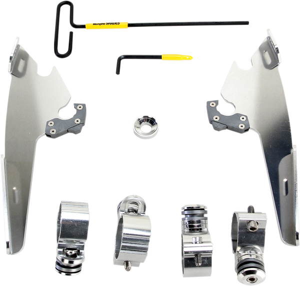 Batwing Fairing Trigger-lock Mounting Kit Silver, 1, nordicamoto.ro