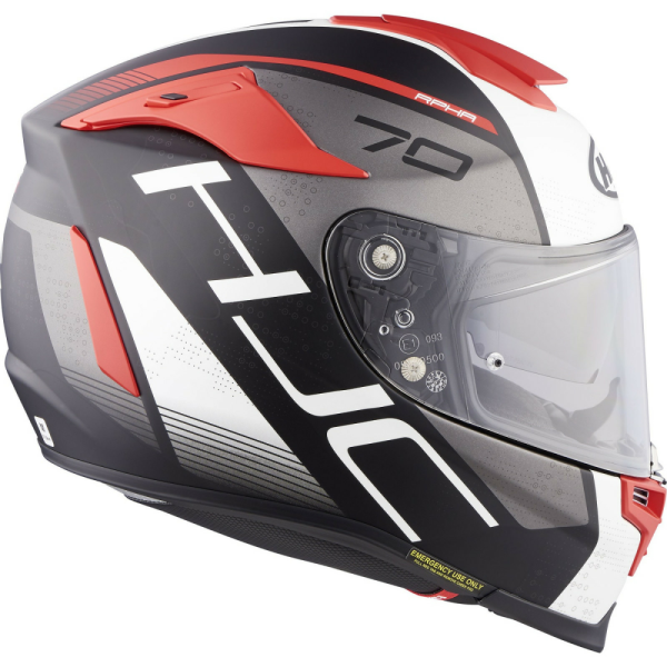 Casca HJC RPHA 70 Vias Rosu S, 5, nordicamoto.ro