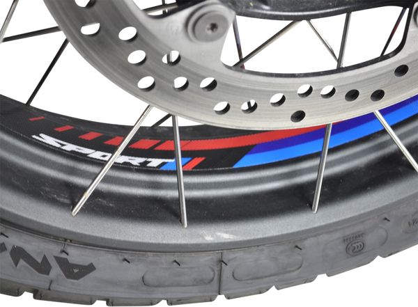 Rim Decal Black, Blue, Red, 2, nordicamoto.ro