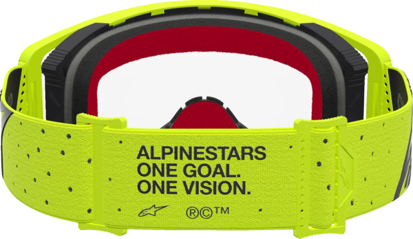 Alpinestars Supertech Vesta síszemüveg – fluoreszkáló sárga/fekete/átlátszó lencse, 2, nordicamoto.ro