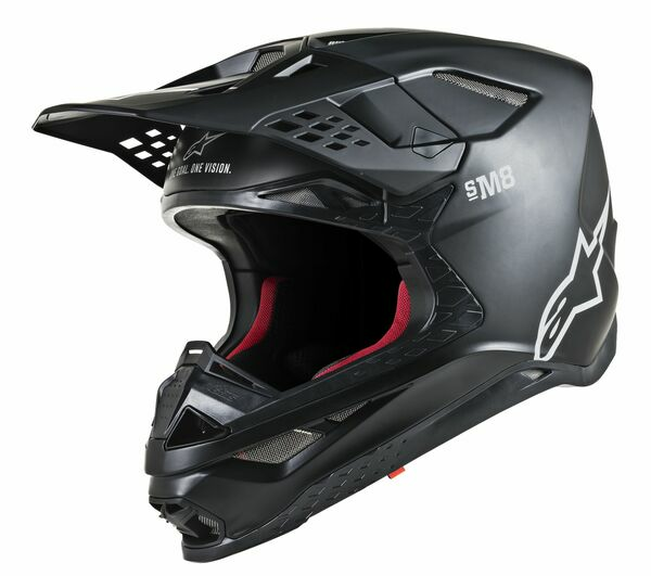 Supertech M8 Solid Mx Helmet White XL, 2, nordicamoto.ro