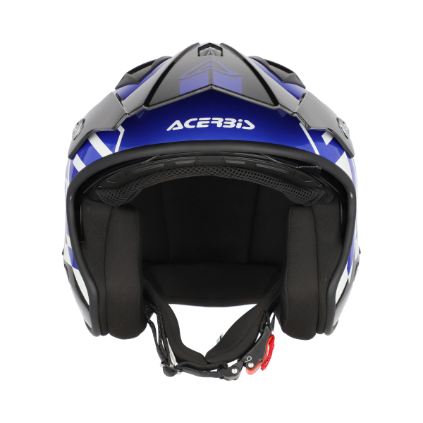 Acerbis Aria Sport Jet sisak – fekete/kék, M, 8, nordicamoto.ro