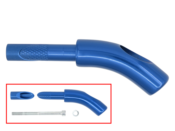 Sno-X kormányvég 45´ kék, 1, nordicamoto.ro