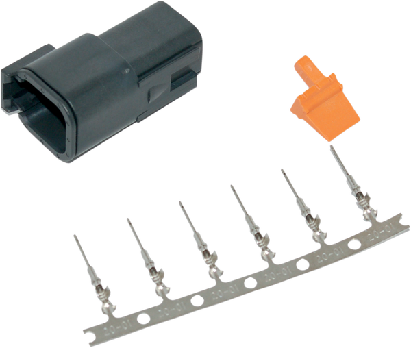 Deutsch Dtm Plug And Receptacle Kit Black, 1, nordicamoto.ro