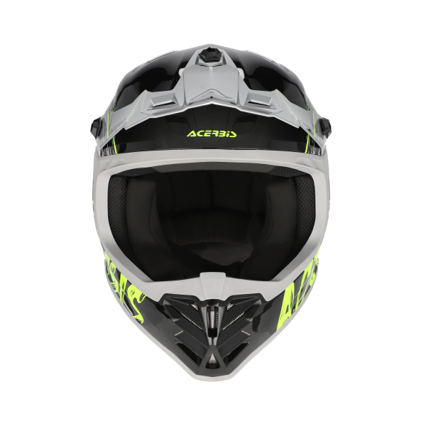 Acerbis Profile gyermek sisak, fekete/fluoreszkáló sárga, M/52, 7, nordicamoto.ro