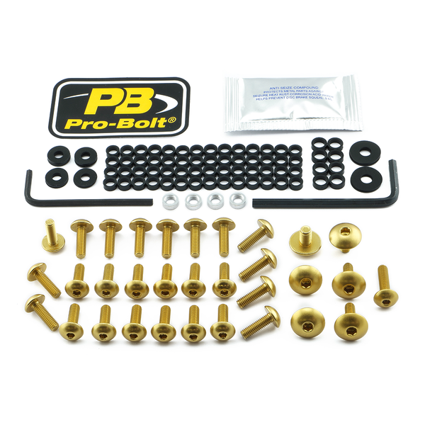 Fairing Bolt Kit For Ducati Gold, 1, nordicamoto.ro