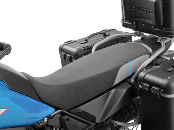 CFMOTO 800MT-X / 1000MT-X MAGAS VÁZÚ MOTOROS NYERG – FEKETE / KÉK, 2, nordicamoto.ro