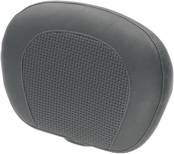 Textured Passenger Backrest Pad Black, 1, nordicamoto.ro