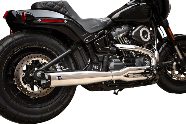 Superstreet 2:1 Exhaust System Chrome, 1, nordicamoto.ro