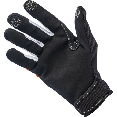 Biltwell Anza kesztyű, fekete/narancssárga, S-es méret, 2, nordicamoto.ro