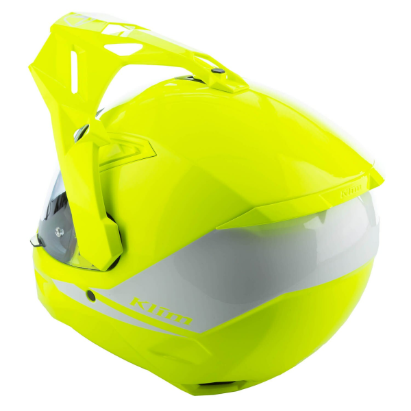 Klim X1 Alpha ECE/DOT Gloss Hi-Vis motoros sisak – fehér, 18, nordicamoto.ro