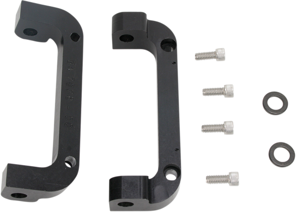 Mount Brackets For Long And Shortboards Set Black, 1, nordicamoto.ro