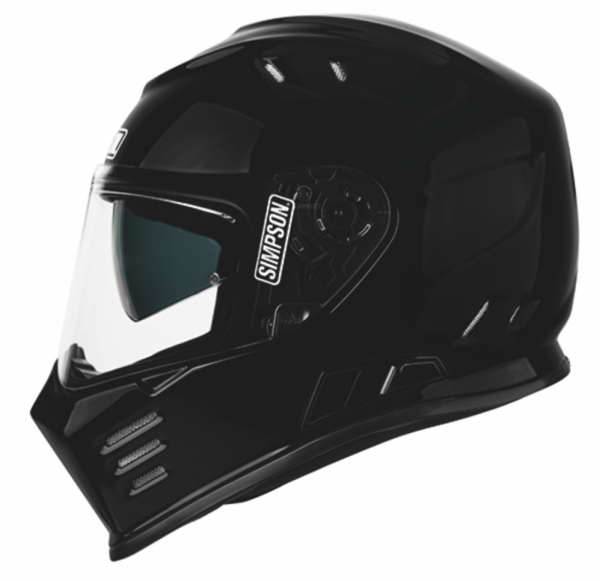 Simpson Venom Black Metal XS bukósisak, 1, nordicamoto.ro