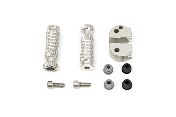Footpeg Pillion Silver, 1, nordicamoto.ro